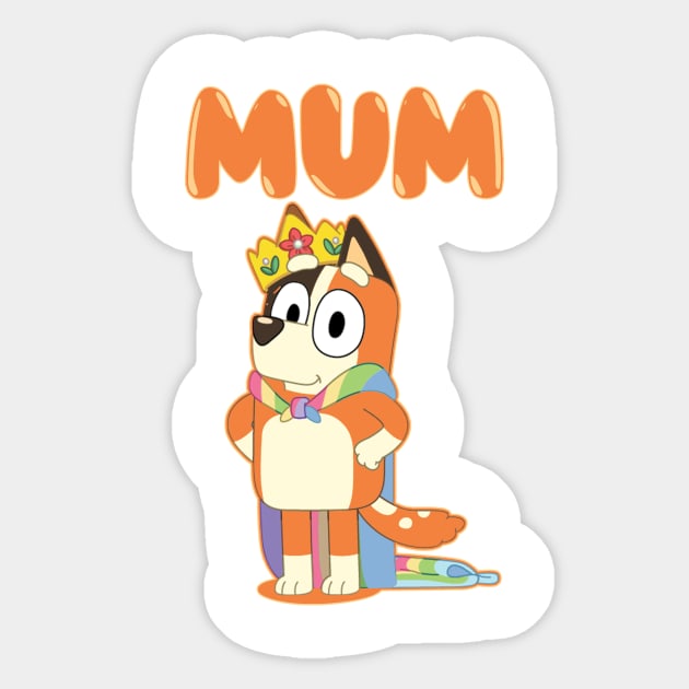 Queen mum Sticker by Instocrew